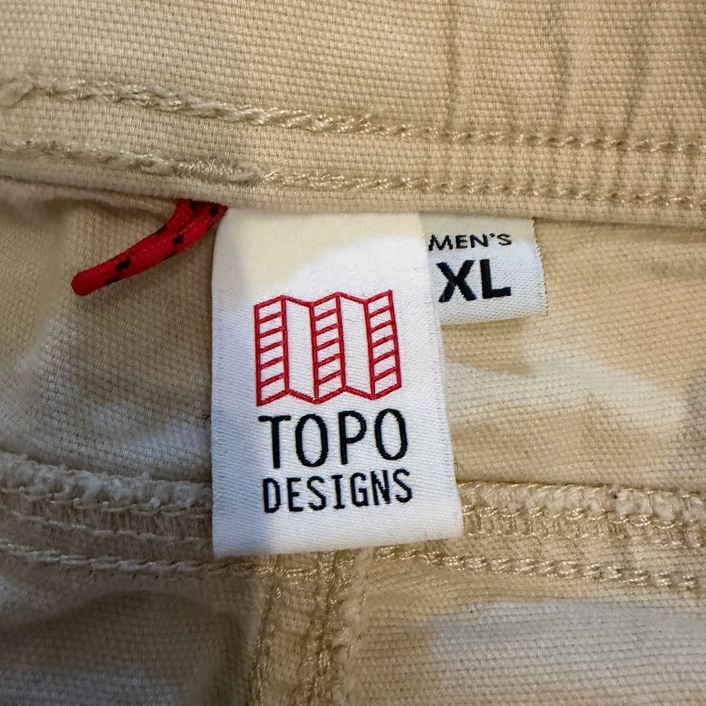Topo Designs Dirt Pants Classic Size XL - Picture 8 of 9